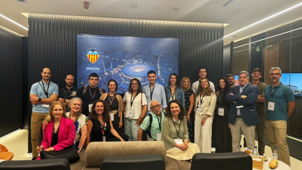 Varias empresas del Parque Tecnológico de Paterna visitaron el Experience Center del Nou Mestalla para conocer de primera mano su propuesta de Hospitality.
